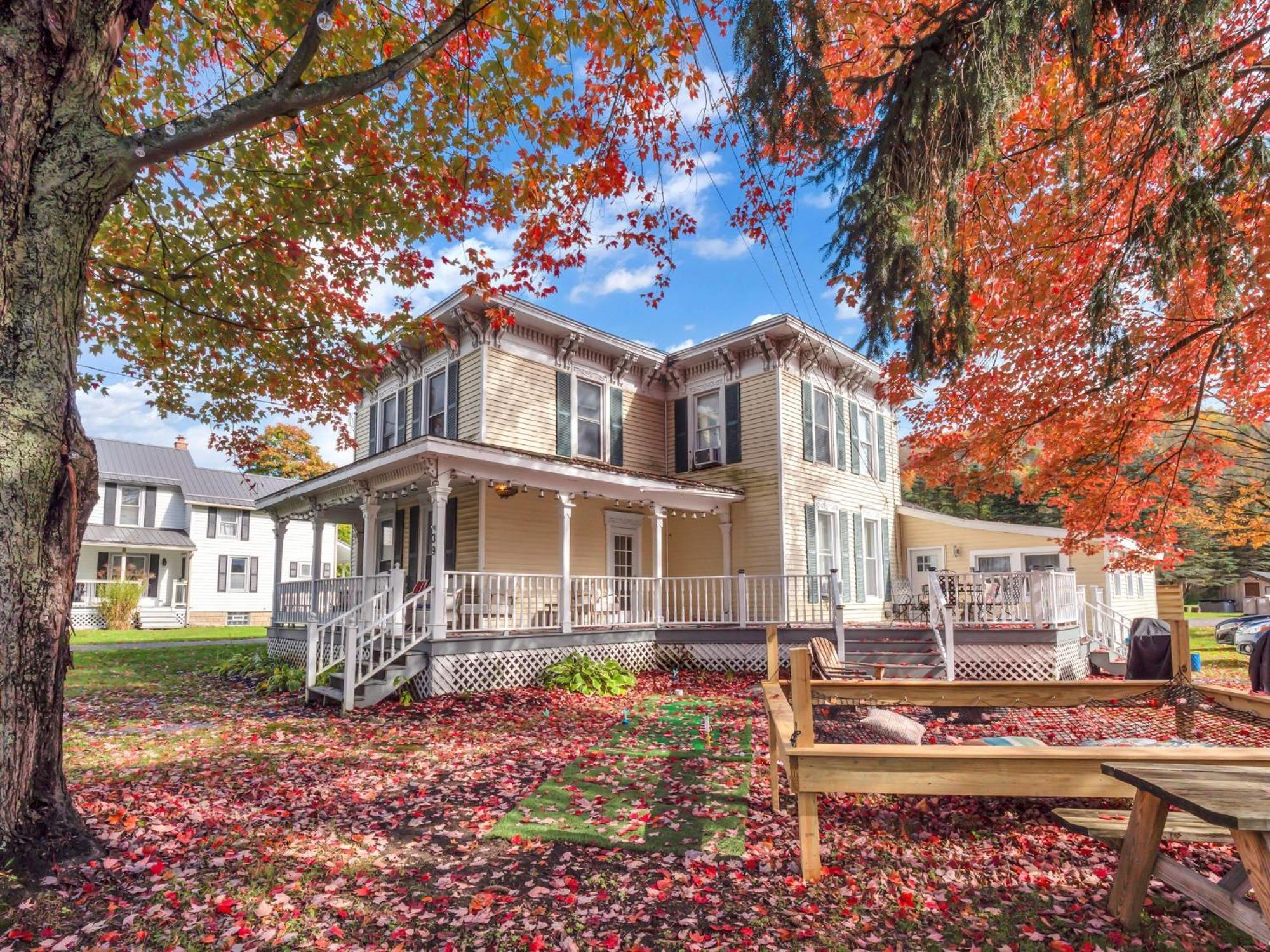 The Kelly House - 4 Bedroom Historic Lodge - Downtown Ellicottville Kültér fotó